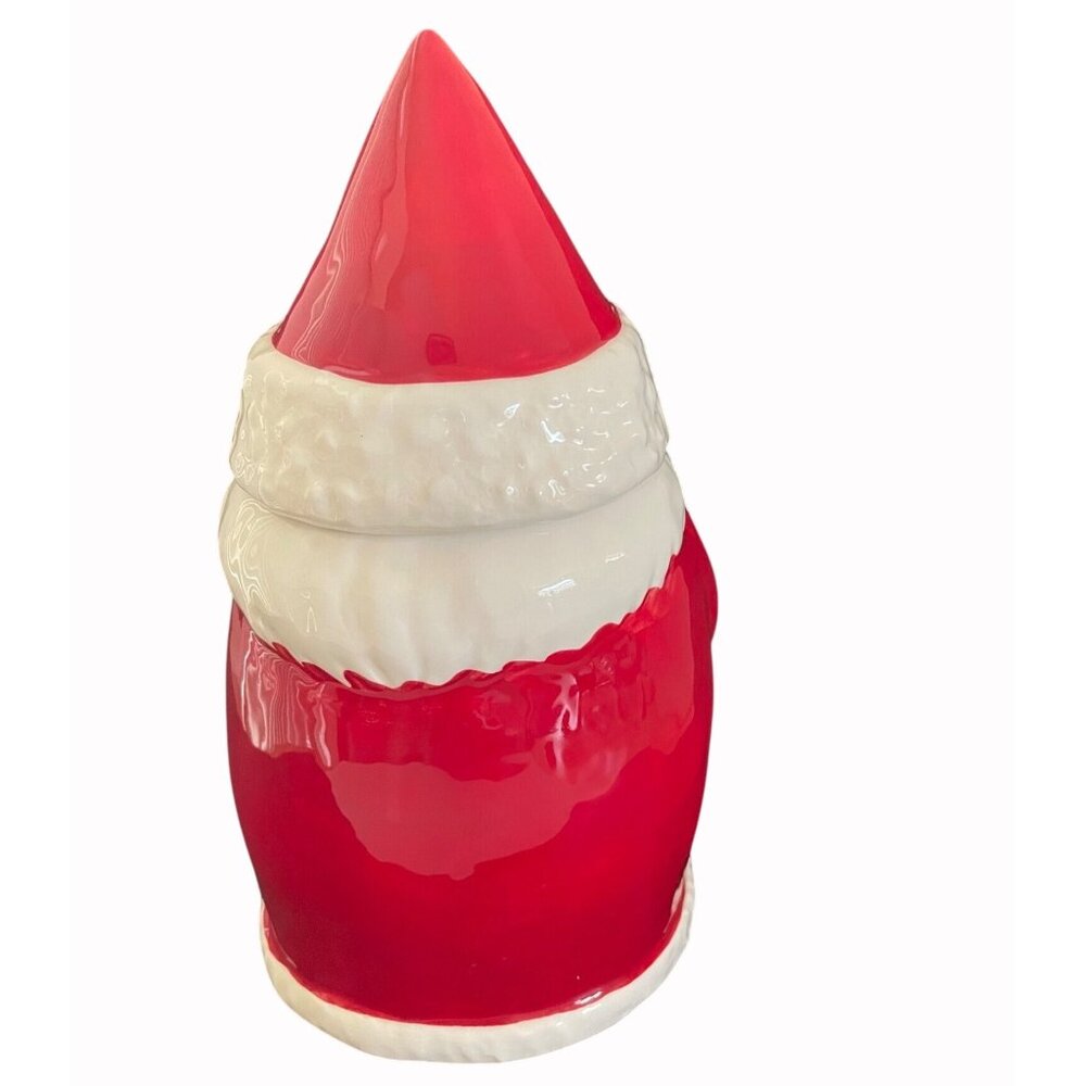 African American Santa Claus Christmas Holiday Cookie Jar By Blue Sky NWT *GIFT* - Picture 4 of 14